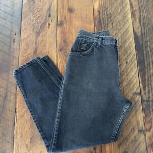 Vintage black high rise women’s wrangler jeans